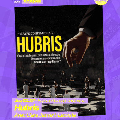 RAJE fait son festival - « Hubris » - 02.07.2026